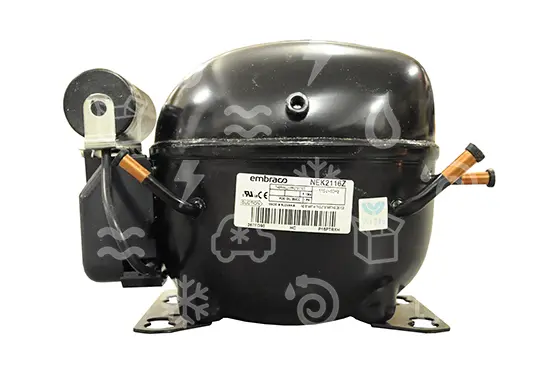 kompresor EMBRACO NEK2116Z, LBP - 134a,  115 V, 60Hz